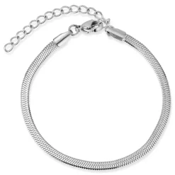 Vandfast armbånd i stål 16 + 5 cm x 3,0 mm - OCEANA