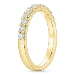 Zirkon guldring i 9 karat guld