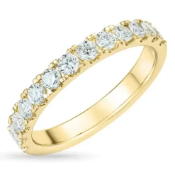 Zirkon guldring i 9 karat guld