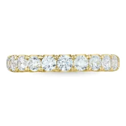 Zirkon guldring i 9 karat guld
