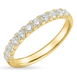 Zirkon ring i 9 karat guld