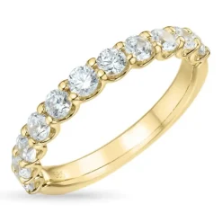 Zirkon ring i 9 karat guld