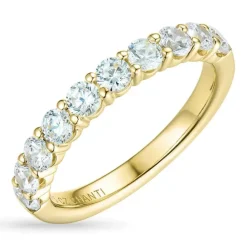 Zirkon ring i 9 karat guld