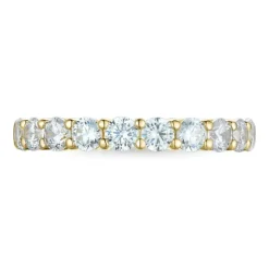 Zirkon ring i 9 karat guld
