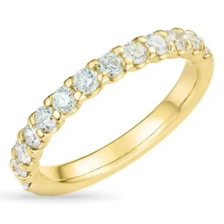 Zirkon ring i 9 karat guld