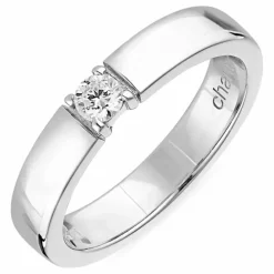Zirkon ring i sølv