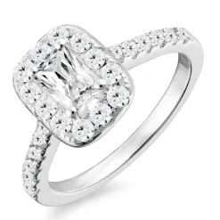 Zirkon ring i sølv