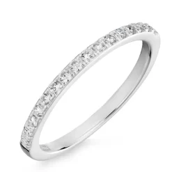 Zirkon ring i sølv