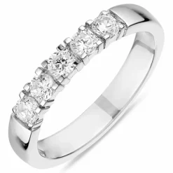 Zirkon ring i sølv