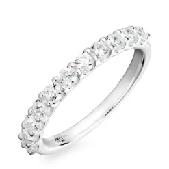 Zirkon ring i sølv