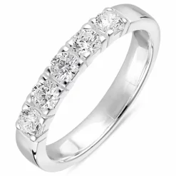 Zirkon ring i sølv