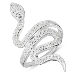 Zirkon ring i sølv