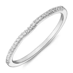 Zirkon ring i sølv