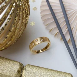 Zirkon ring i sølv